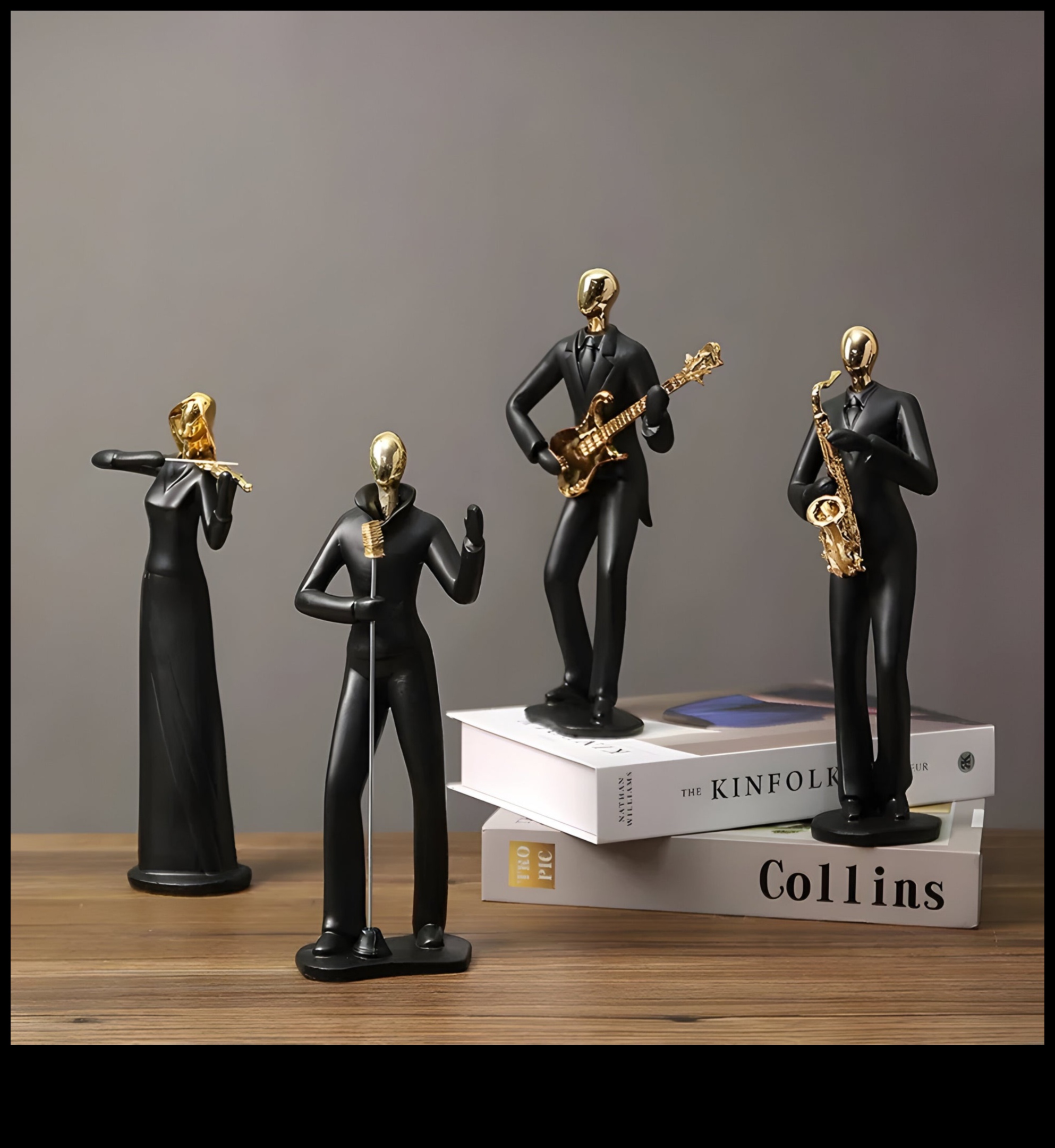 Sculpted Symphony: Armonize in Gold Elegance